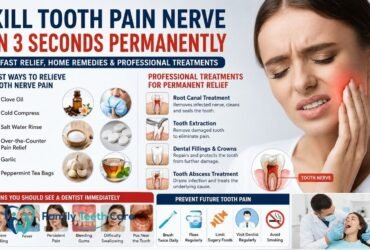 Kill Tooth Pain Nerve in 3 Seconds Permanently