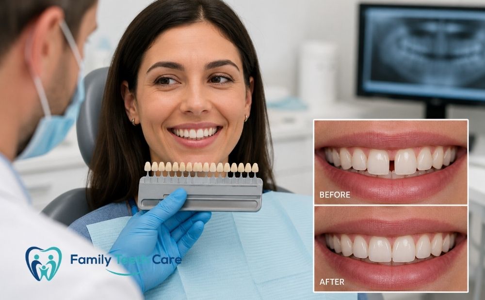 Permanent Teeth Gap Filling