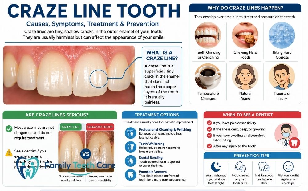 Craze Line Tooth