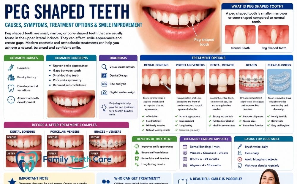 peg shaped teeth